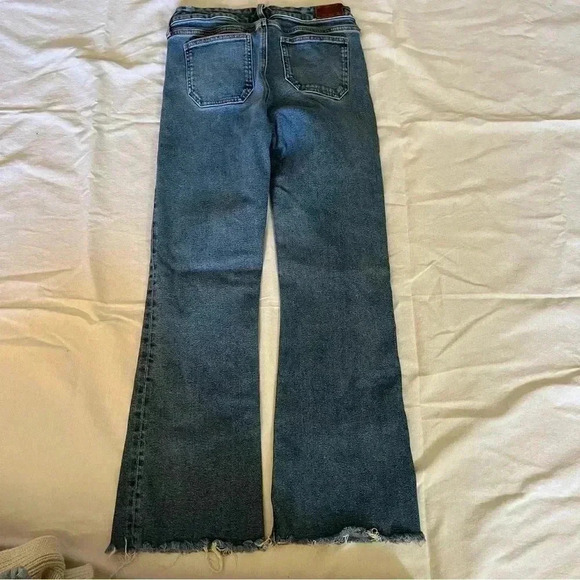 Mih high rise cropped bootcut denim jeans size 25 - Picture 5 of 5